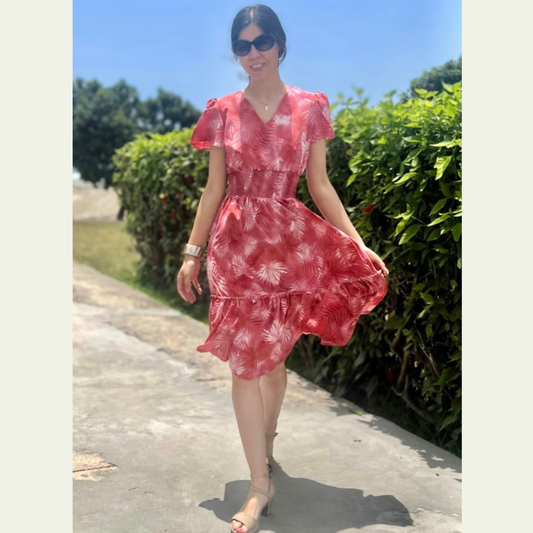 Vestido Bianca - Rojo