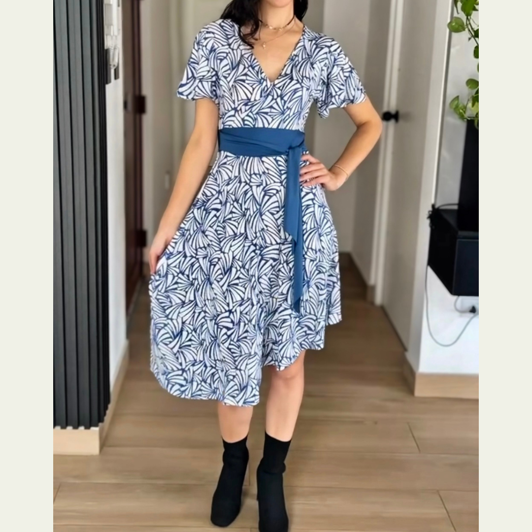 Vestido Sami - Celeste
