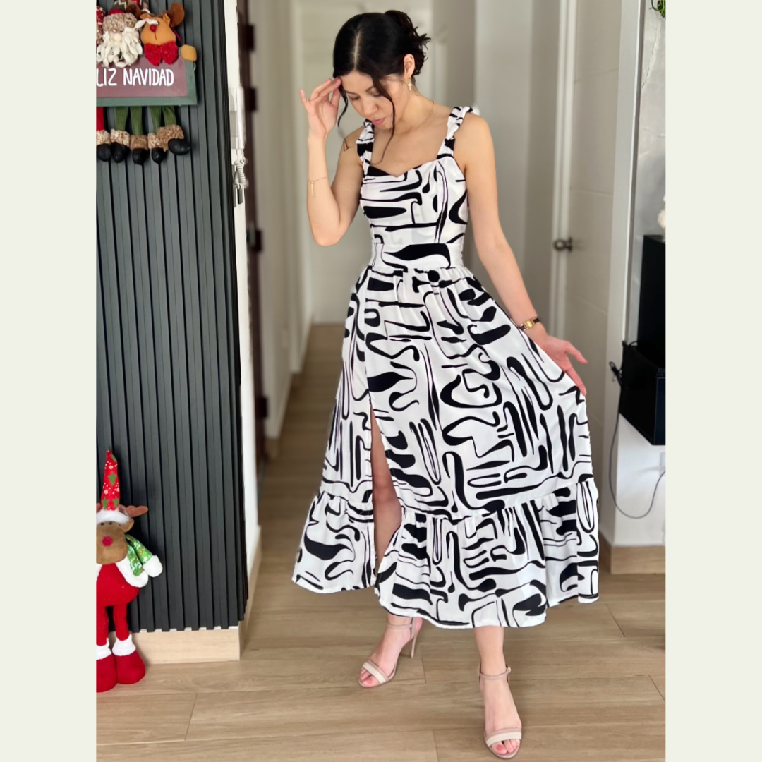 Vestido Camila - Blanco