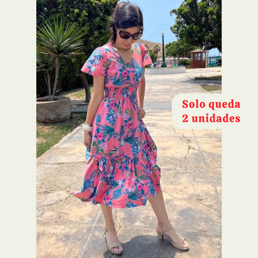 Vestido Lucia - Rosado