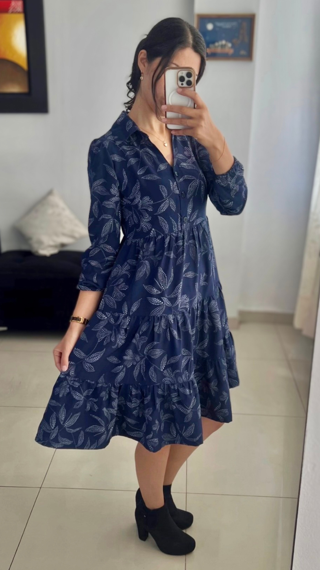 Vestido Mery - Azul