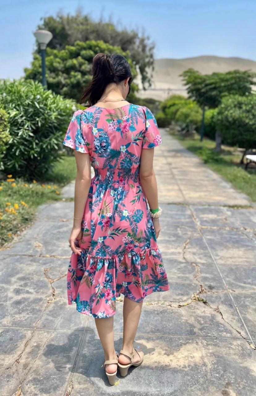 Vestido Lucia - Rosado