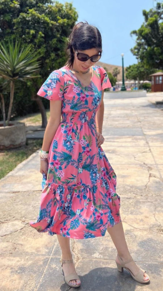 Vestido Lucia - Rosado
