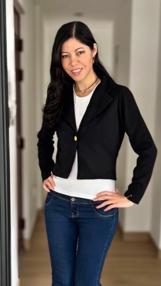 Saquito Milán - Negro