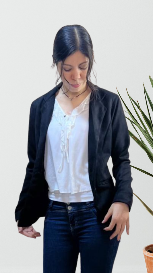 Saco Alba - Negro